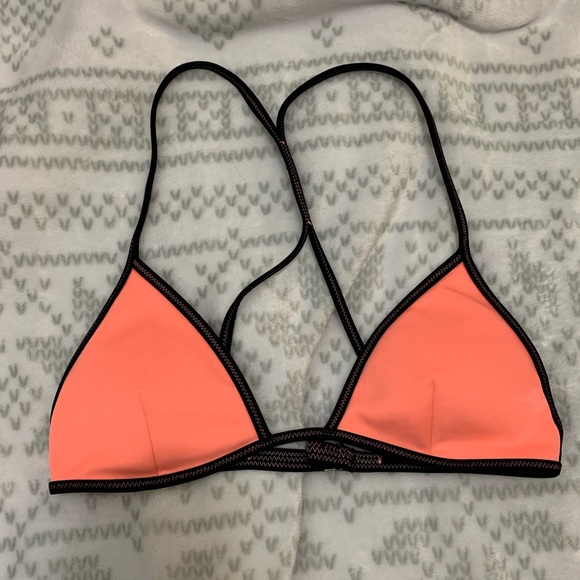 Forever 21 Other - Neon Orange Triangle Bikini Top Size Small Forever 21 Other - Neon Orange Triangle Bikini Top Size Small